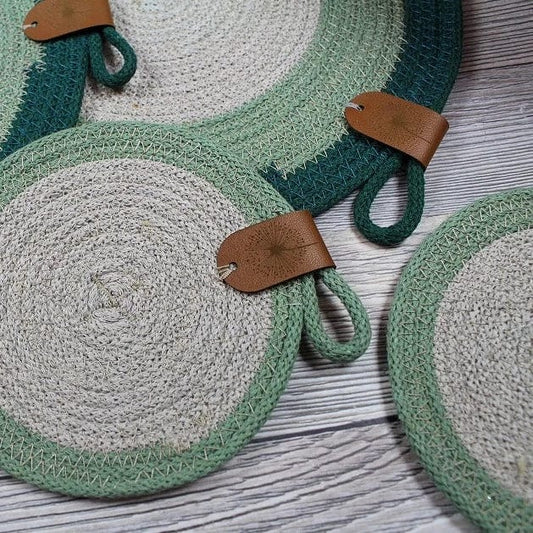 Baumwollkordel 5 mm (10 m Packung)-Tannengrün