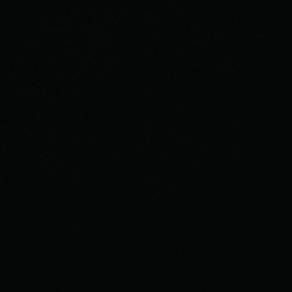Baumwoll-French-Terry, schwarz 235 g/m² (GOTS-zertif.)