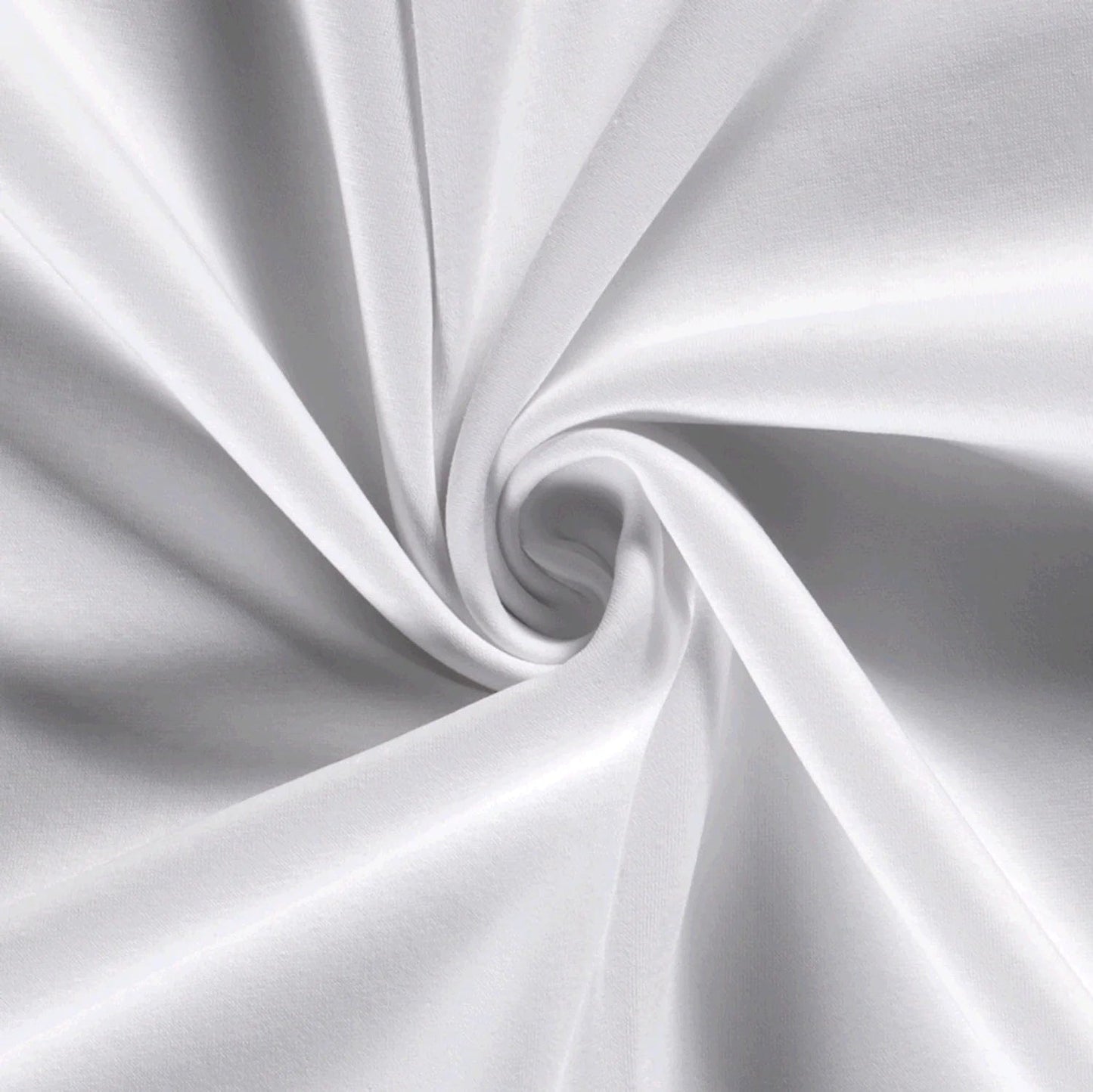 Insulated cotton knit - white 285 g/m²