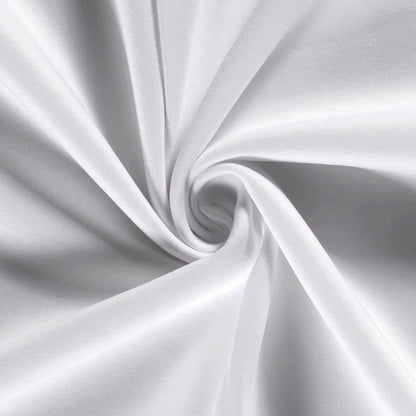 Insulated cotton knit - white 285 g/m²