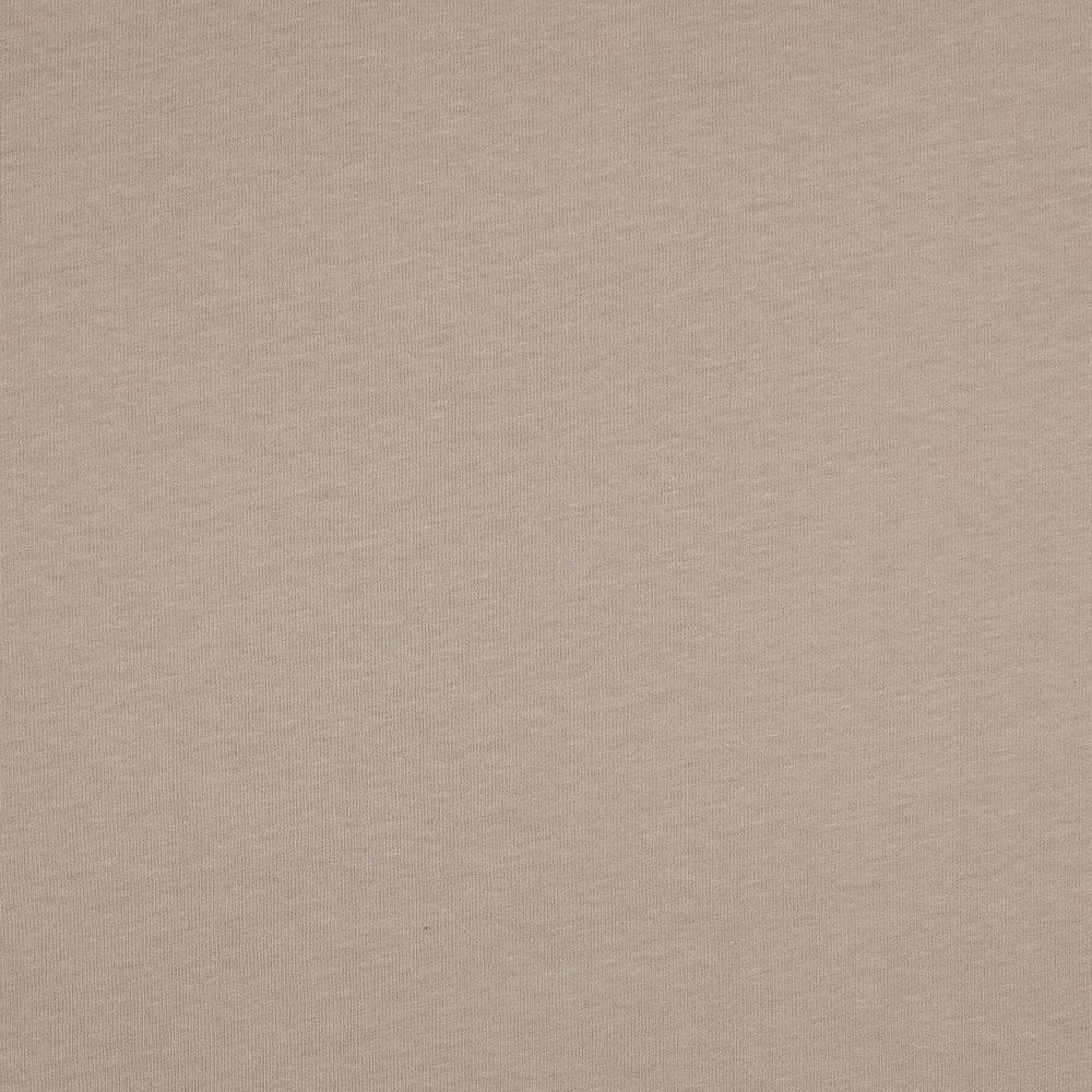 Wärmeisolierte Baumwoll-Strickware, beige, 285 g/m²