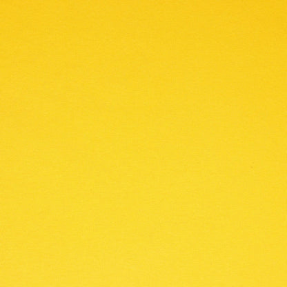Yellow cotton fleece-lined knit, 285 g/m²