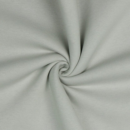 Cotton brushed knit - light gray 285 g/m²