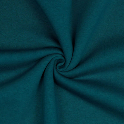 Cotton insulated knit - petrol 285 g/m²