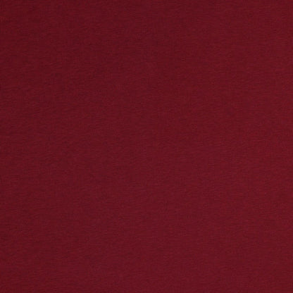 Insulated cotton knit fabric - dark red 285 g/m²