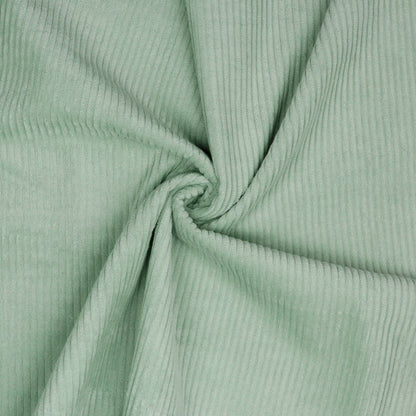 Cotton corduroy, mint 280 g/m²