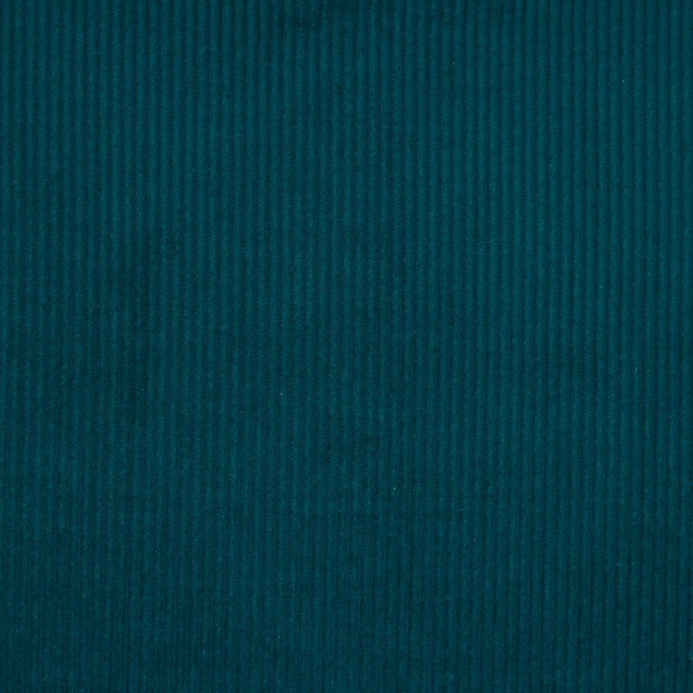 Cotton corduroy - petrol 280 g/m²