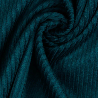 Cotton corduroy - petrol 280 g/m²