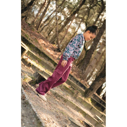 Green cotton corduroy 280 g/m²