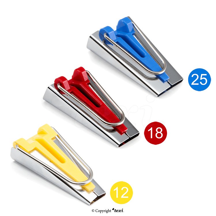 Set mit Werkzeugen zur Herstellung von Schrägbändern