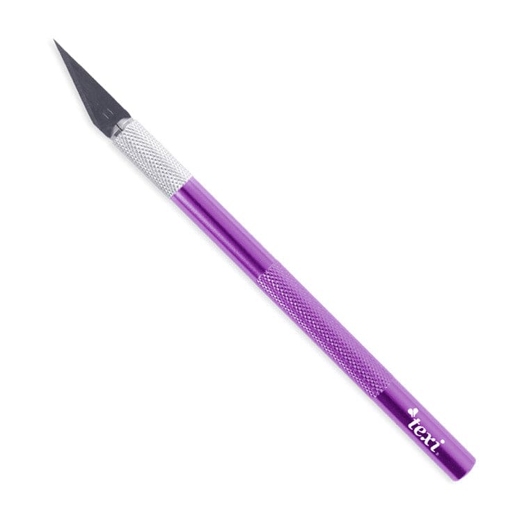 Set - cutting mat with accessories 60x45 cm - purple