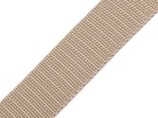 Ribbon for bags, straps 20 mm-beige