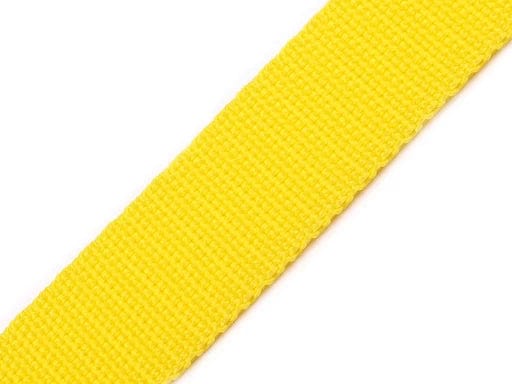 Band für Taschen und Riemen, 20 mm, gelb