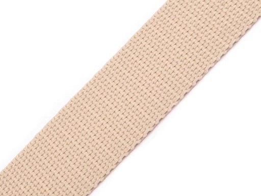 Ribbon for bags, straps 20 mm-cream