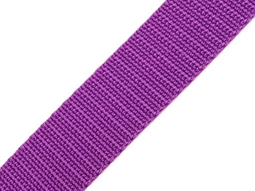 Ribbon for bags, straps 20 mm - lilac