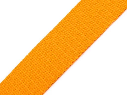 Band für Taschen und Riemen 20 mm, Honiggelb
