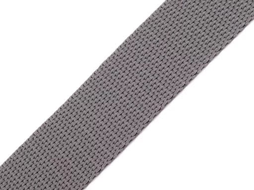 Gurtband für Taschen, Riemen 20 mm-grau