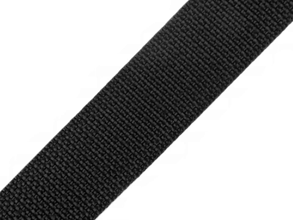 Lenta somām, siksnām 30 mm-melna
