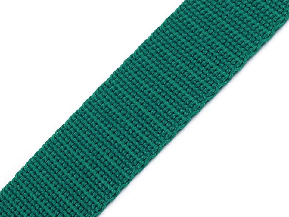 Ribbon for bags, straps 30 mm - turquoise green