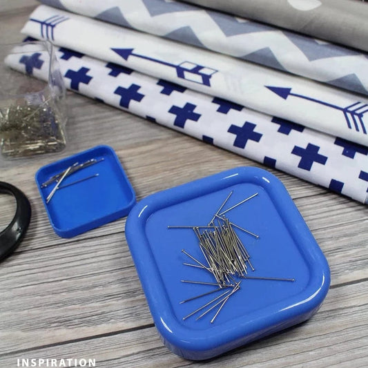 Magnetischer Stecknadelhalter – blau