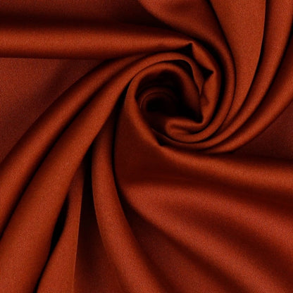 Artificial silk fabric-terracotta 140 g/m²