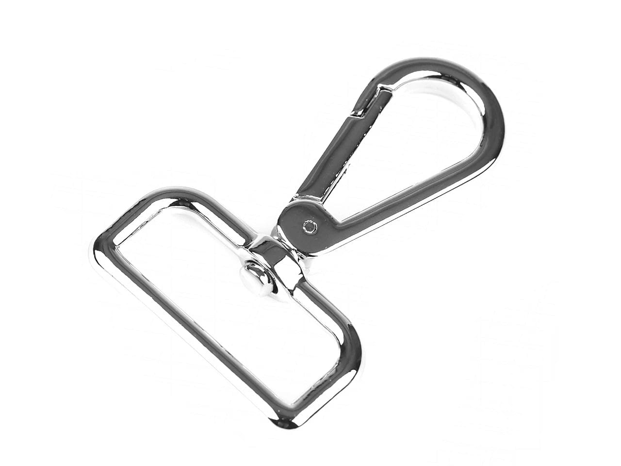 Metallkarabiner 30 mm - Silber