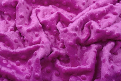 Minky fleece-fuchsia 260 g/m²