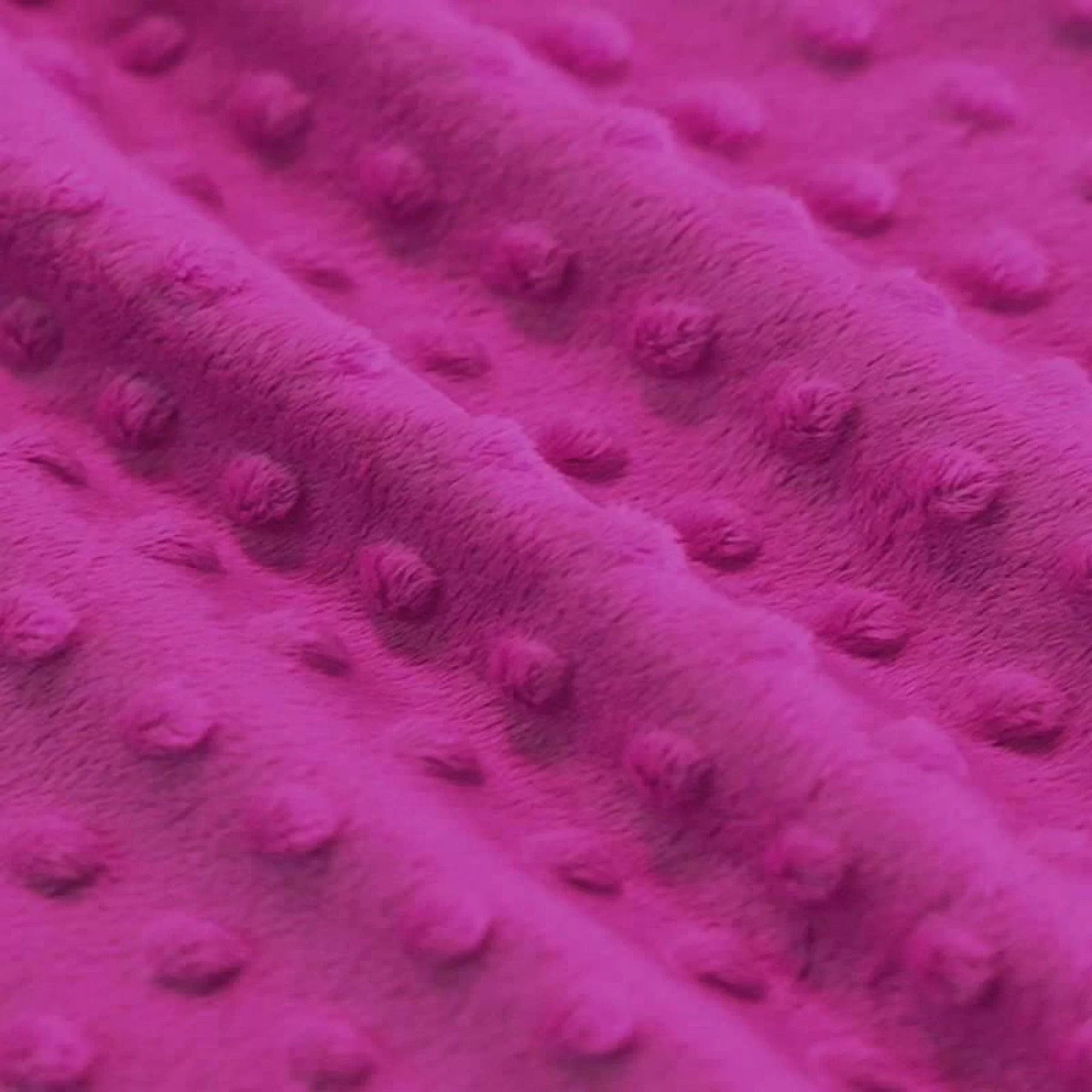Minky fleece, fuchsia 260 g/m²