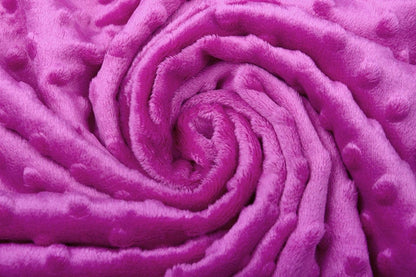 Minky fleece-fuchsia 260 g/m²