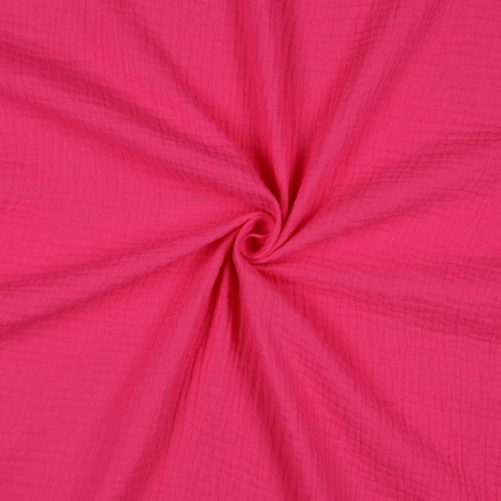 Fuchsia muslin 125 g/m²