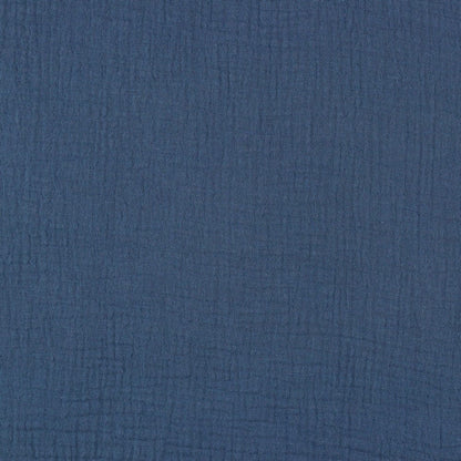 Muslin indigo blue 125 g/m²