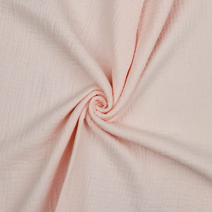 Soft peach muslin 125 g/m²