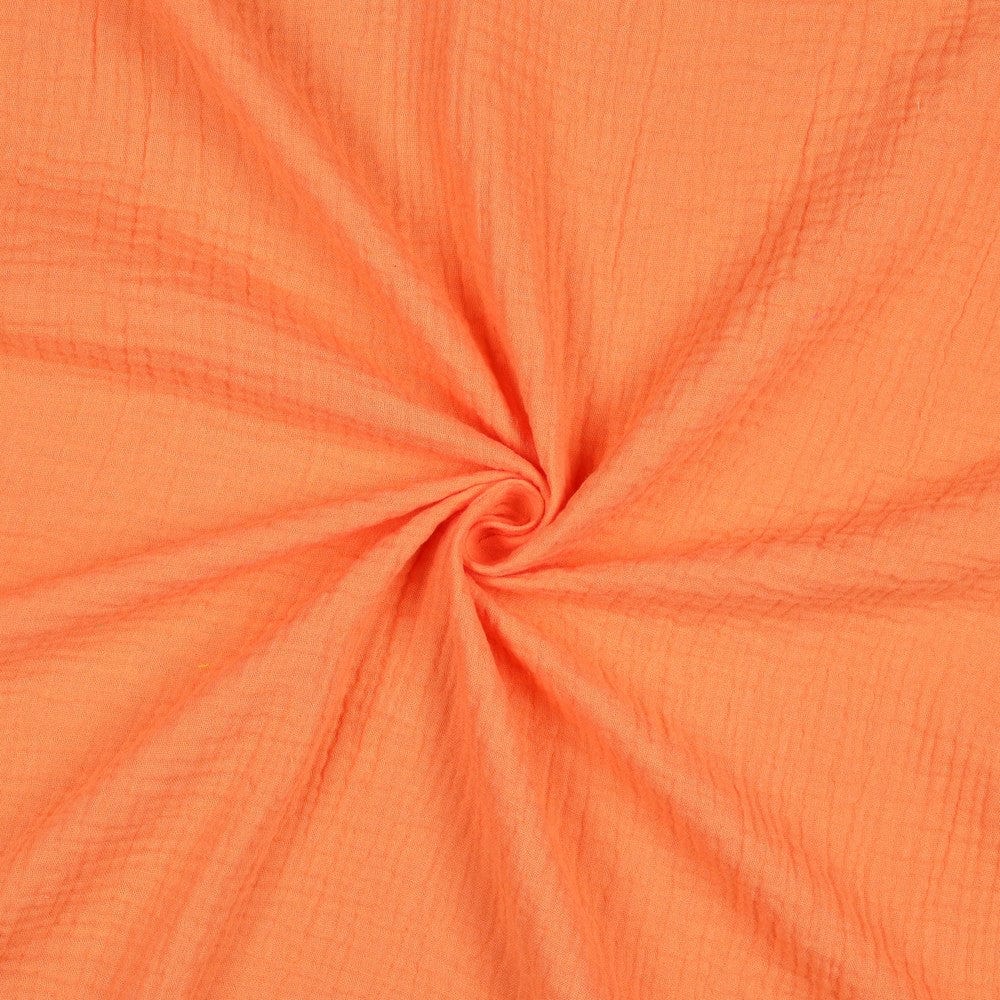 Orange muslin 125 g/m²