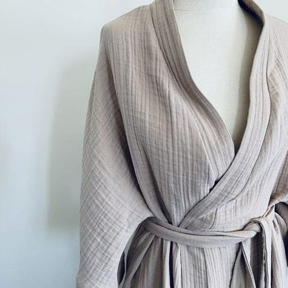 Muslin gray 125 g/m²