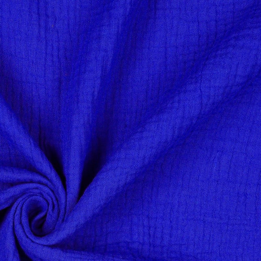 Muslin cornflower blue 130 g/m²