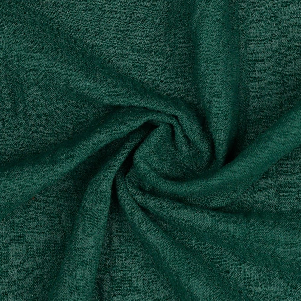 Musselin in kühlem Grün 125 g/m²