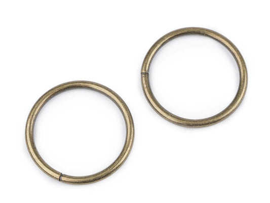 O-Ring ⌀ 30 mm, antik (10er-Set)