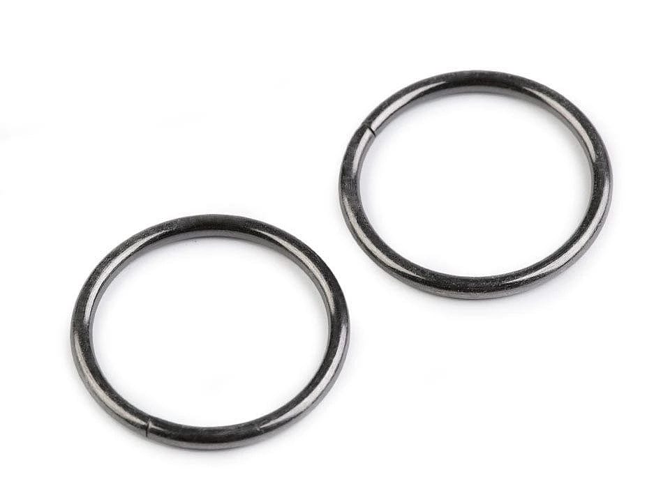 O-ring ⌀ 30 mm - black chrome-plated (set of 10 pcs.)