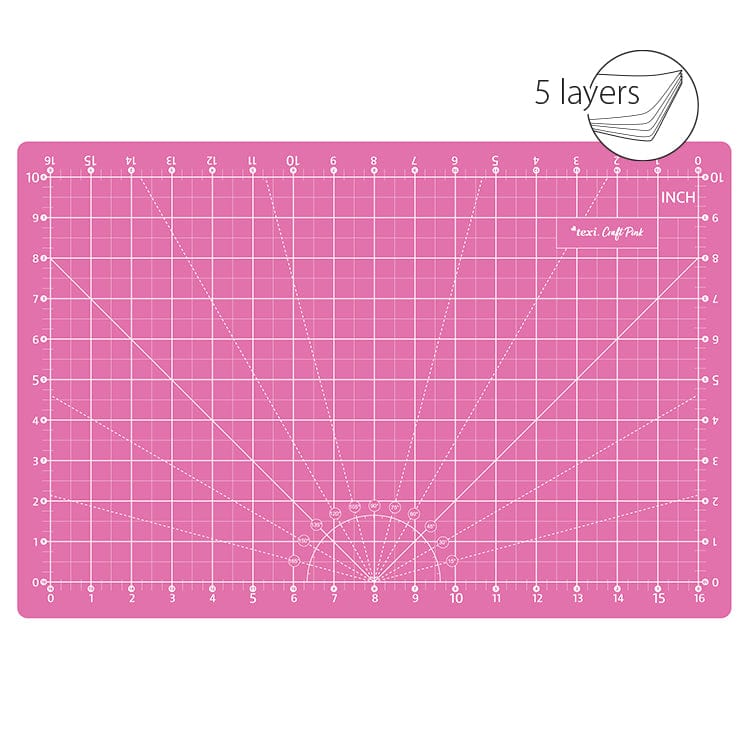 Schneideunterlage 45x30 cm-rosa
