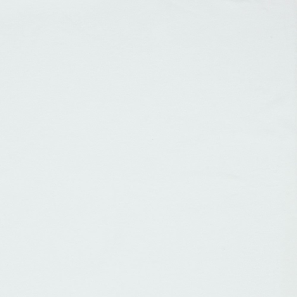 Thin white cotton jersey 215 g/m²