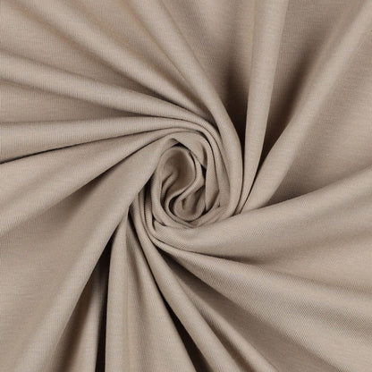 Feiner Baumwolljersey, beige 215 g/m²