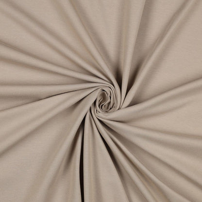 Dünner Baumwolljersey – Beige 215 g/m²