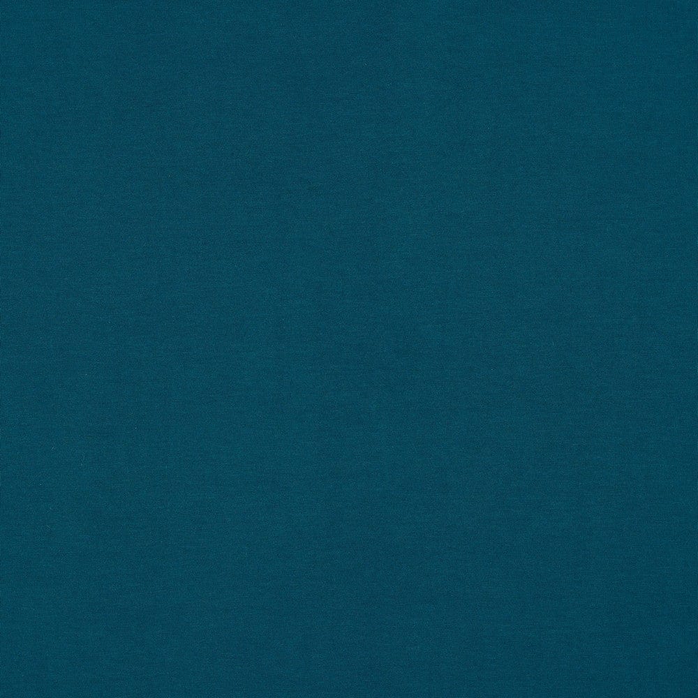 Dünner Baumwolljersey in Petrol 215 g/m²
