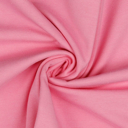 Dünner rosa Baumwolljersey 215 g/m²