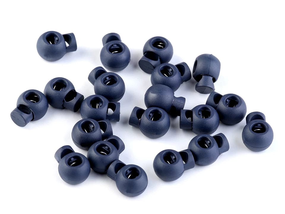Kunststoff-Kordelstopper 15x19 mm-dunkelblau
