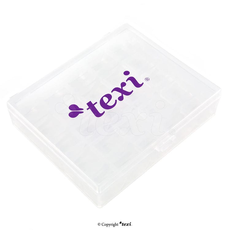 Plastikbox zur Aufbewahrung von Spulen