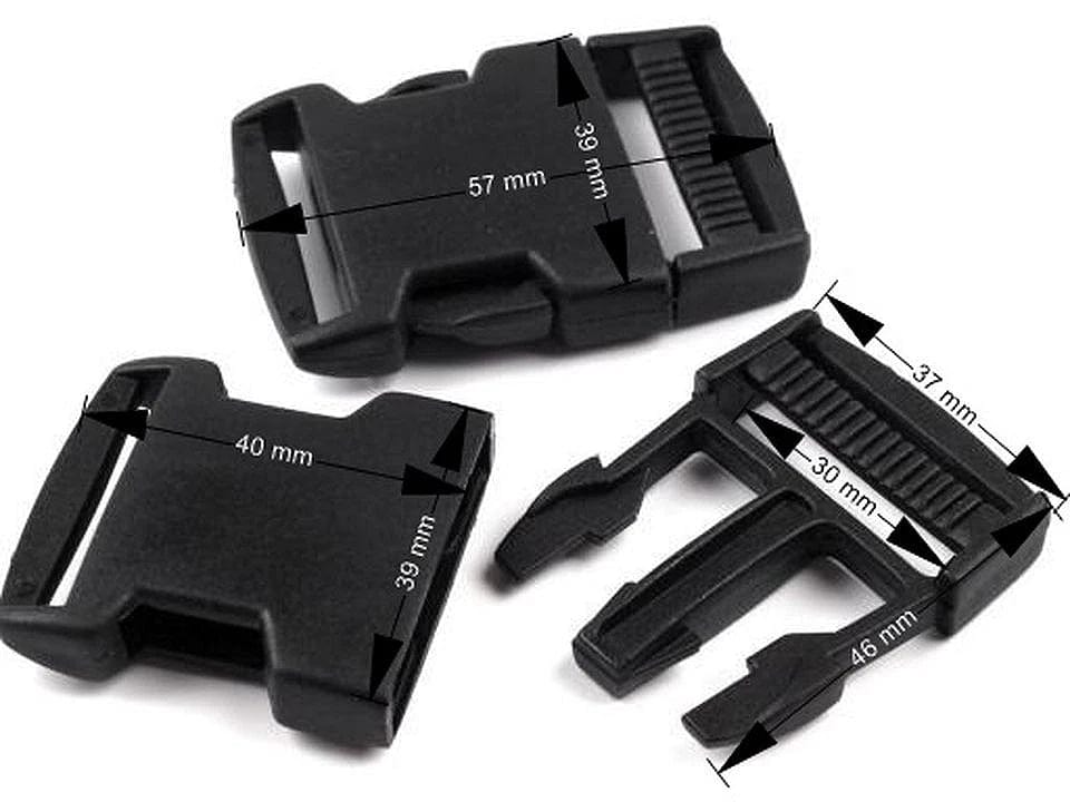 txt
Plastic buckle connector 30 mm - black (pack of 5 pcs)