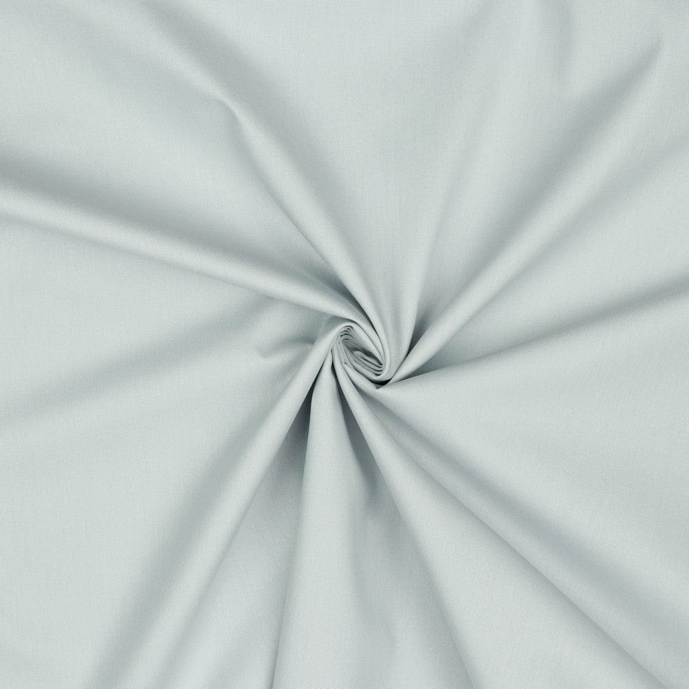 Premium-Stoff aus 100 % Baumwolle, hellgrau, 130 g/m²