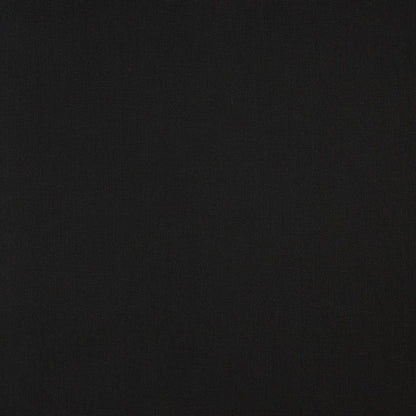 Premium 100% Baumwollstoff, schwarz, 125 g/m²
