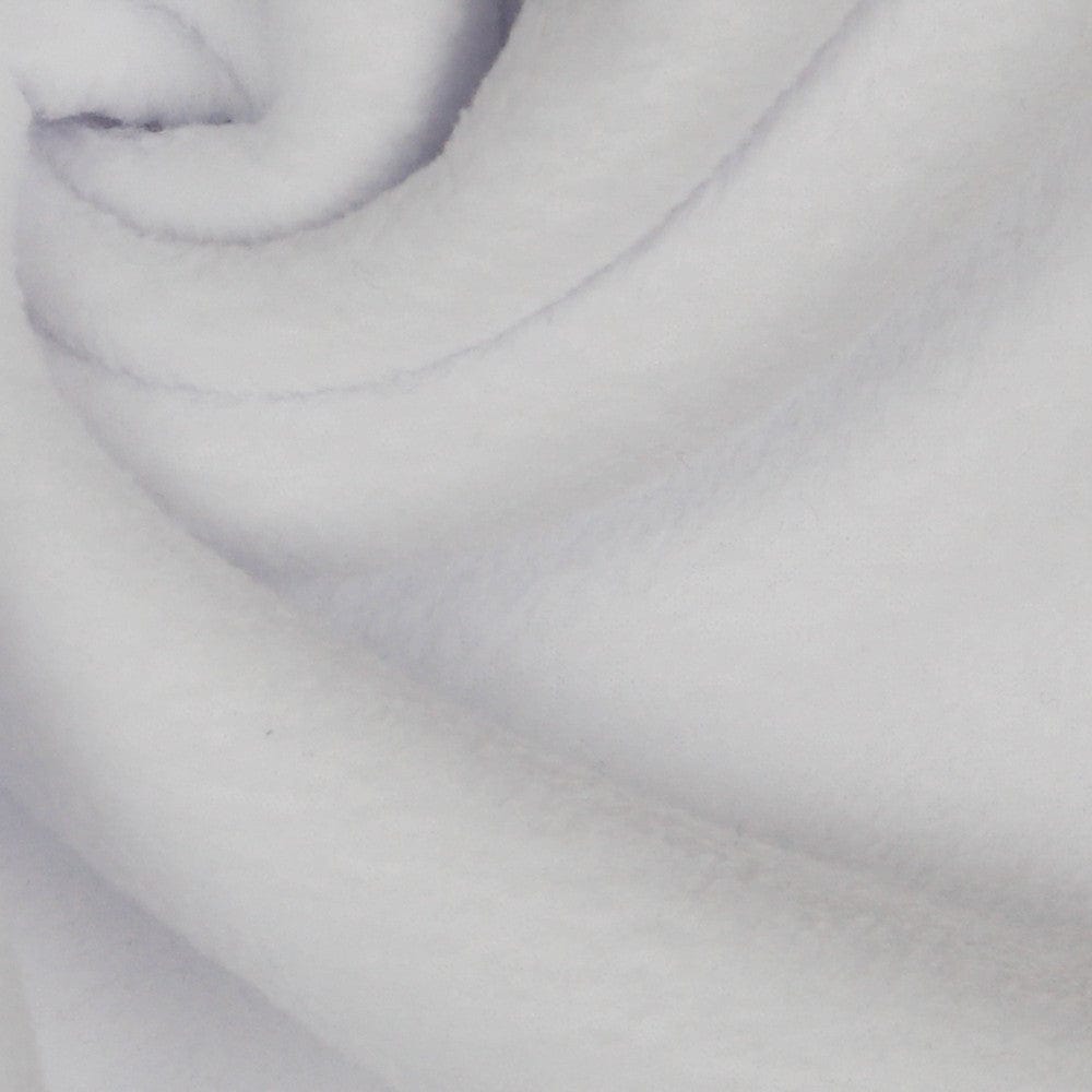 Tissu polaire premium anti-boulochage - blanc 240 g/m²